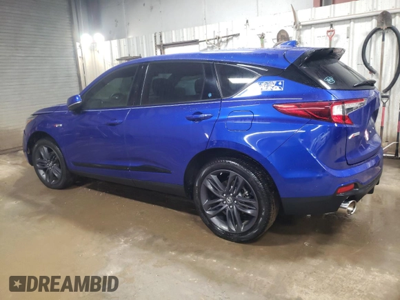 2020 Acura RDX w/A-Spec Pkg with VIN 5J8TC2H63LL015301, listed as a Copart auction lot 42997995 with 39,150 mi miles and Salvage title. Bid and sale history available at DreamBid. Image 2.