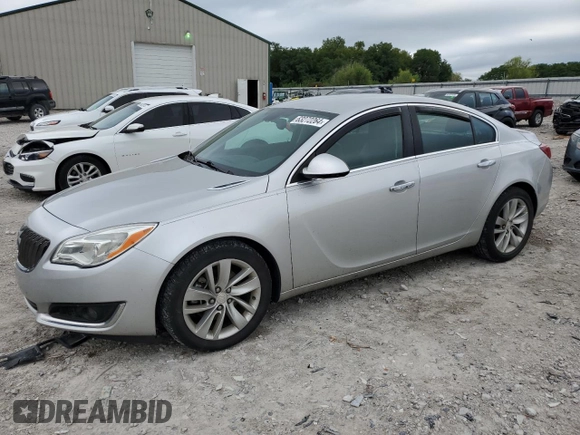 2015 Buick Regal with VIN 2G4GK5EX2F9205437, listed as a Copart auction lot 63272264 with 97,069 mi miles and Salvage Title. Bid and sale history available at DreamBid. Image 1.