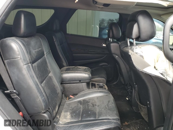 2013 Dodge Durango Citadel with VIN 1C4SDHET2DC613983, listed as a Copart auction lot 80585254 with 164,580 mi miles and Salvage Title. Bid and sale history available at carsss.com. Image 11.