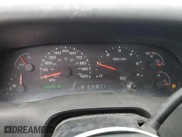 2004 Ford F-250 with VIN 1FDNX21L44ED76226, listed as a Copart auction lot 42002655 with 145,201 mi miles and Salvage title. Bid and sale history available at DreamBid. Image 9.