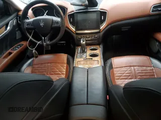 2019 Maserati Ghibli S Q4 GranLusso with VIN ZAM57YTL5K1324320, listed as a Copart auction lot 79184904 with 39,368 mi miles and Salvage Title. Bid and sale history available at carsss.com. Image 8.
