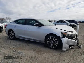 2017 Nissan Maxima SV with VIN 1N4AA6APXHC425967, listed as a Copart auction lot 48077795 with 143,474 mi miles and Salvage Title. Bid and sale history available at carsss.com. Image 4.