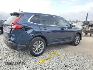 2025 Honda CR-V EX with VIN 7FARS4H46SE005308, listed as a Copart auction lot 45758325 with 5,158 mi miles and Salvage Title. Bid and sale history available at DreamBid. Image 3.