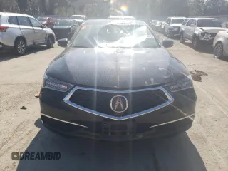2020 Acura TLX with VIN 19UUB2F34LA000303, listed as a Copart auction lot 43458455 with 48,994 mi miles and Salvage Title. Bid and sale history available at carsss.com. Image 5.