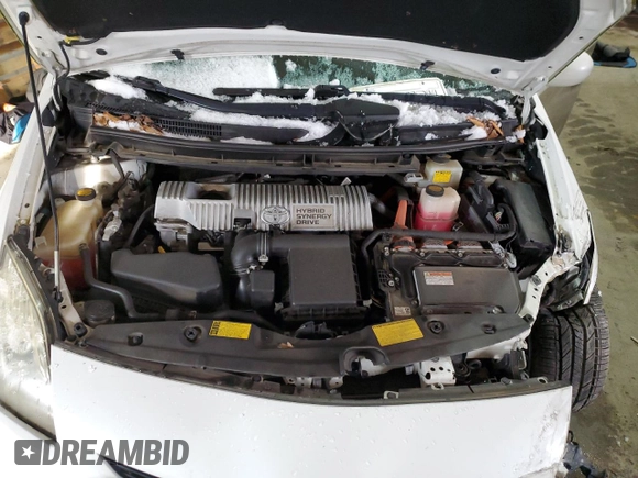 2013 Toyota Prius One with VIN JTDKN3DU9D5625319, listed as a Copart auction lot 41806135 with 85,607 mi miles and Salvage Title. Bid and sale history available at carsss.com. Image 11.