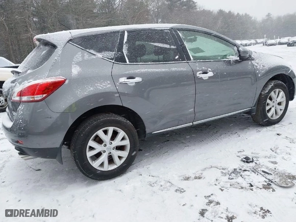 2013 Nissan Murano SL with VIN JN8AZ1MW6DW306030, listed as a IAAI auction lot 41848732 with 113,923 mi miles. Bid and sale history available at carsss.com. Image 4.