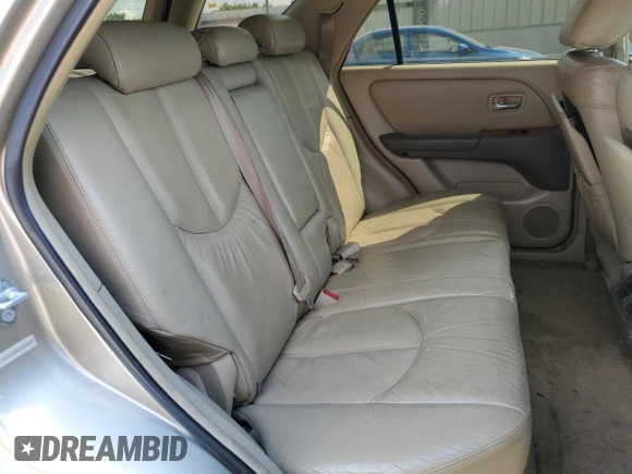 2002 Lexus RX 300 with VIN JTJHF10U520252529, listed as a Copart auction lot 55276465 with 203,254 mi miles and Salvage Title. Bid and sale history available at DreamBid. Image 11.
