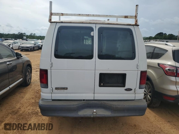2007 Ford Econoline Cargo Commercial with VIN 1FTNE14W97DB31636, listed as a Copart auction lot 52639435 with Not Provided miles and Clean Title. Bid and sale history available at DreamBid. Image 6.