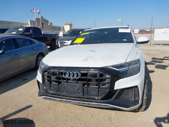 2019 Audi Q8 Premium Plus with VIN WA1EVAF10KD004259, listed as a IAAI auction lot 41670897 with 73,265 mi miles. Bid and sale history available at carsss.com. Image 12.