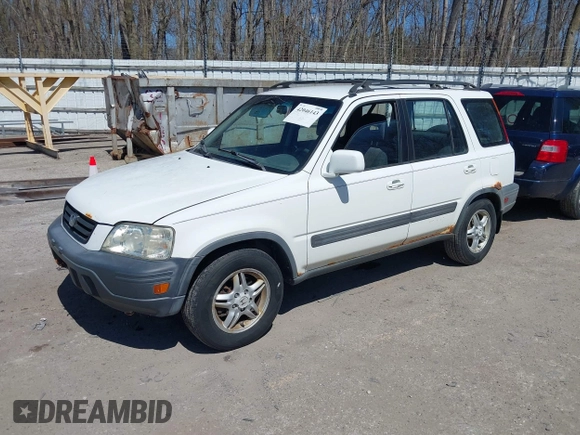 1999 Honda CR-V EX with VIN JHLRD186XXC042293, listed as a IAAI auction lot 42046143 with 276,290 mi miles. Bid and sale history available at carsss.com. Image 2.
