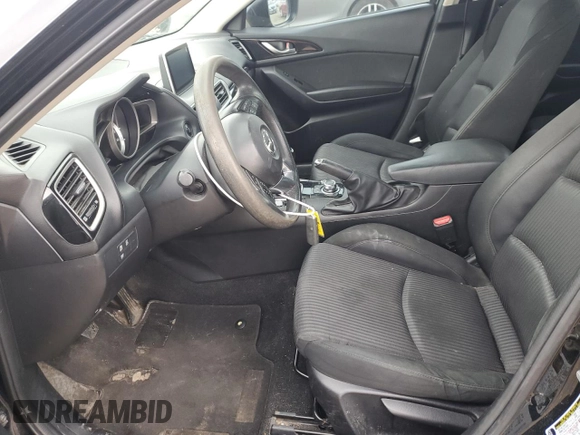 2016 Mazda 3 i Sport with VIN JM1BM1U74G1327774, listed as a Copart auction lot 54061905 with 98,187 mi miles and Salvage Title. Bid and sale history available at DreamBid. Image 7.
