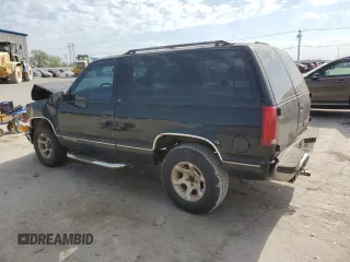 1999 Chevrolet Tahoe z VIN 3GNEC18R3XG165012, wystawiony jako Copart lot #75803204 z przebiegiem 227 608 mil mil oraz Szkoda całkowita • Salvage title. Historia ofert i sprzedaży dostępna na DreamBid. Obrazek 2.