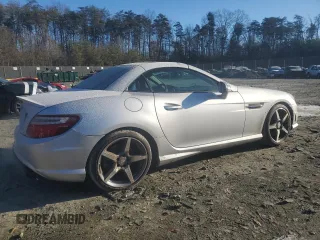 2015 Mercedes-Benz SLK-Class SLK 250 with VIN WDDPK4HA2FF103249, listed as a Copart auction lot 85405234 with Not Provided miles and Salvage Title. Bid and sale history available at carsss.com. Image 3.
