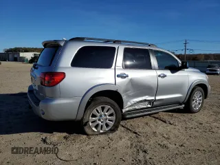 2014 Toyota Sequoia Platinum with VIN 5TDDW5G14ES107990, listed as a Copart auction lot 81935274 with 139,258 mi miles and Salvage Title. Bid and sale history available at carsss.com. Image 3.
