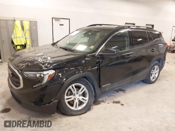 2018 GMC Terrain SLE with VIN 3GKALTEV9JL393426, listed as a IAAI auction lot 41510722 with 173,808 mi miles. Bid and sale history available at carsss.com. Image 17.