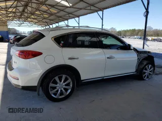 2016 Infiniti QX50 with VIN JN1BJ0RP0GM230259, listed as a Copart auction lot 49252975 with 117,752 mi miles and Salvage Title. Bid and sale history available at carsss.com. Image 3.