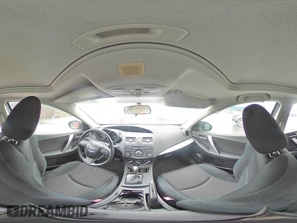 2012 Mazda 3 S Touring with VIN JM1BL1L63C1512890, listed as a Copart auction lot 89194695 with 160,867 mi miles and Salvage Title. Bid and sale history available at DreamBid. Image 12.