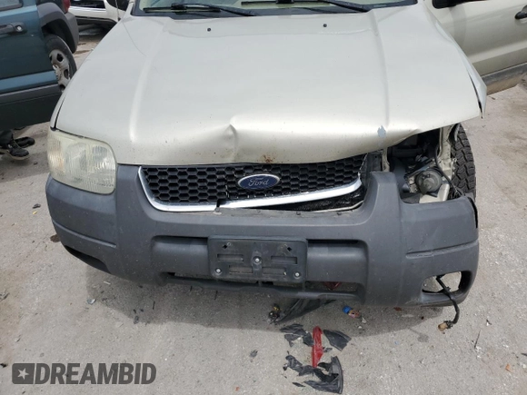 2003 Ford Escape XLT Popular with VIN 1FMCU03113KD48108, listed as a Copart auction lot 60978095 with 201,604 mi miles and Salvage title. Bid and sale history available at DreamBid. Image 12.