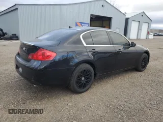 2011 Infiniti G25 x with VIN JN1DV6AR5BM650606, listed as a Copart auction lot 79457934 with 252,757 mi miles and Clean Title. Bid and sale history available at DreamBid. Image 3.