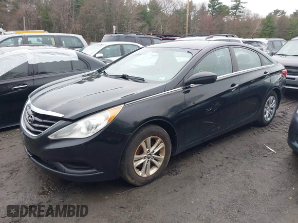 2011 Hyundai Sonata GLS with VIN 5NPEB4AC4BH216908, listed as a IAAI auction lot 42001947 with 253,837 mi miles and . Bid and sale history available at carsss.com. Image 2.
