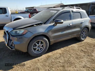 2012 Acura RDX Technology with VIN 5J8TB1H55CA001464, listed as a Copart auction lot 55021895 with 158,168 mi miles and Salvage title. Bid and sale history available at DreamBid. Image 1.
