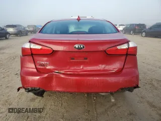 2016 Kia Forte LX with VIN KNAFK4A62G5466604, listed as a Copart auction lot 46721115 with 63,062 mi miles and Salvage Title. Bid and sale history available at carsss.com. Image 6.