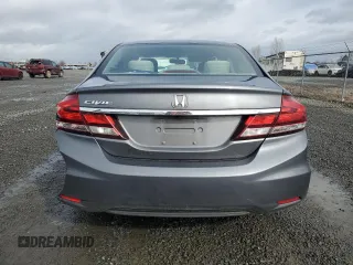 2013 Honda Civic EX with VIN 19XFB2F81DE243410, listed as a Copart auction lot 47586305 with 103,639 mi miles and Salvage Title. Bid and sale history available at DreamBid. Image 6.