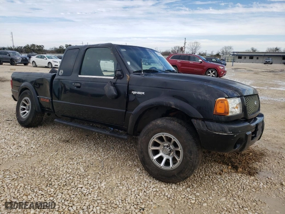 2003 Ford Ranger XL Fleet with VIN 1FTZR45E43PA67768, listed as a Copart auction lot 43260425 with 226,134 mi miles and Salvage Title. Bid and sale history available at carsss.com. Image 4.