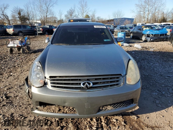 2006 Infiniti G35 z VIN JNKCV51F86M603745, wystawiony jako Copart lot #48288645 z przebiegiem 156 040 mil mil oraz Szkoda całkowita • Salvage title. Historia ofert i sprzedaży dostępna na DreamBid. Obrazek 5.