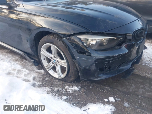 2014 BMW 3 Series 328i xDrive with VIN WBA3B5G51ENS08918, listed as a IAAI auction lot 41406534 with 138,048 mi miles. Bid and sale history available at carsss.com. Image 6.