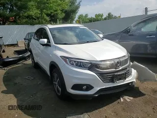 2021 Honda HR-V EX with VIN 3CZRU6H53MM734952, listed as a Copart auction lot 88103385 with 37,722 mi miles and Salvage Title. Bid and sale history available at carsss.com. Image 10.