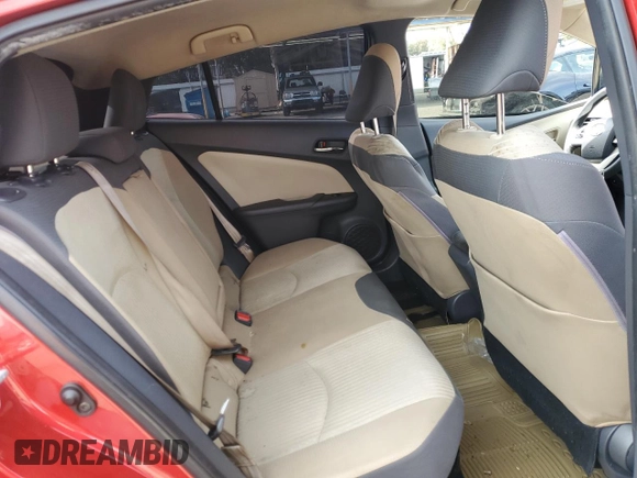 2017 Toyota Prius Two with VIN JTDKBRFU5H3565422, listed as a Copart auction lot 51084505 with 147,009 mi miles and Salvage Title. Bid and sale history available at DreamBid. Image 10.