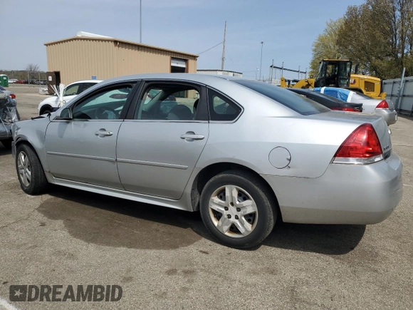 2010 Chevrolet Impala LS with VIN 2G1WA5EK2A1230071, listed as a Copart auction lot 53567055 with 151,910 mi miles and Salvage Title. Bid and sale history available at DreamBid. Image 2.