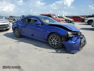 2015 Lexus RC 350 with VIN JTHHE5BC3F5000223, listed as a Copart auction lot 78683974 with 62,899 mi miles and Salvage Title. Bid and sale history available at carsss.com. Image 4.