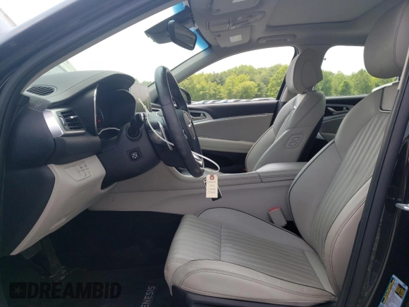 2021 Genesis G70 2.0T with VIN KMTG34LA0MU079767, listed as a Copart auction lot 59688405 with 51,115 mi miles and Salvage title. Bid and sale history available at DreamBid. Image 7.
