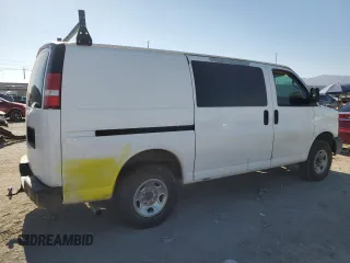 2013 Chevrolet Express Cargo с VIN 1GCWGFBA2D1115617, выставлен на аукционе Copart как лот 61756645 с пробегом 302 668 миль миль и Списание • Salvage title. История ставок и продаж доступна на DreamBid. Изображение 3.