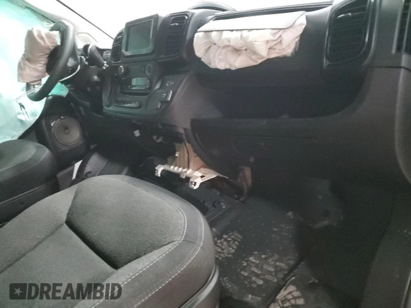 2023 Ram ProMaster Cargo with VIN 3C6LRVVGXPE551194, listed as a Copart auction lot 88544435 with Not Provided miles and Salvage Title. Bid and sale history available at DreamBid. Image 8.