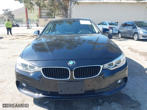 2015 BMW 4 Series 428i with VIN WBA3N7C5XFK222425, listed as a IAAI auction lot 41663595 with 123,177 mi miles. Bid and sale history available at carsss.com. Image 12.