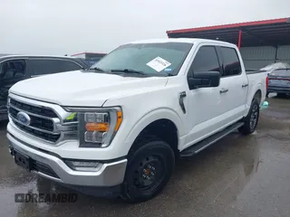 2021 Ford F-150 XL with VIN 1FTEW1C56MKD73782, listed as a IAAI auction lot 41923326 with 108,949 mi miles. Bid and sale history available at carsss.com. Image 2.