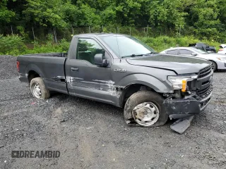 2019 Ford F-150 XL z VIN 1FTMF1CB6KKC82803, wystawiony jako Copart lot #60141195 z przebiegiem 92 414 mil mil oraz Szkoda całkowita • Salvage title. Historia ofert i sprzedaży dostępna na DreamBid. Obrazek 4.