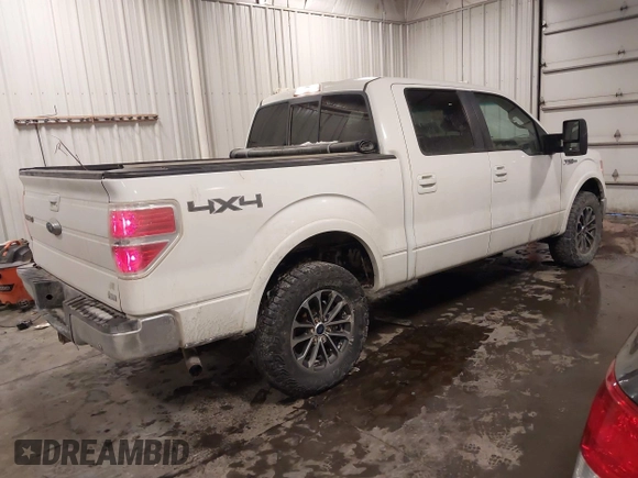 2010 Ford F-150 XL with VIN 1FTFW1EV8AKE59317, listed as a IAAI auction lot 41622681 with 269,244 mi miles. Bid and sale history available at carsss.com. Image 4.