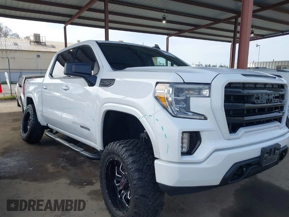 2021 GMC Sierra 1500 Elevation with VIN 3GTU9CED5MG236469, listed as a IAAI auction lot 41691714 with 36,594 mi miles and . Bid and sale history available at DreamBid. Image 1.