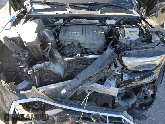 2023 Audi Q5 Premium with VIN WA1ABAFY4P2086178, listed as a Copart auction lot 43965375 with 21,883 mi miles and Salvage title. Bid and sale history available at DreamBid. Image 13.