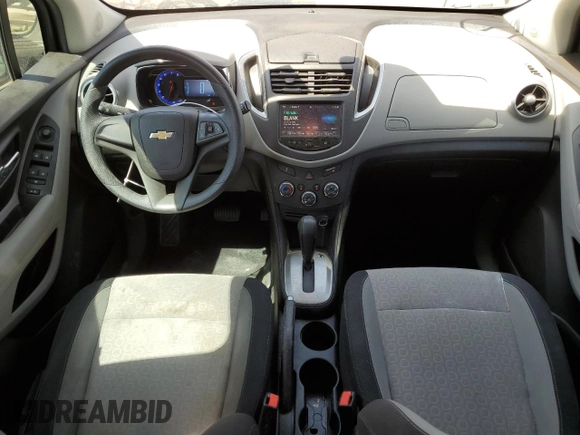 2016 Chevrolet Trax LS with VIN 3GNCJKSBXGL278381, listed as a Copart auction lot 46157955 with 27,434 mi miles and Clean Title. Bid and sale history available at carsss.com. Image 8.