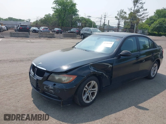 2008 BMW 3 Series 328xi with VIN WBAVC93528K040277, listed as a IAAI auction lot 42446998 with 155,596 mi miles and . Bid and sale history available at DreamBid. Image 2.