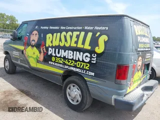 2011 Ford Econoline Cargo Commercial with VIN 1FTNE1EW7BDA30778, listed as a IAAI auction lot 42075336 with 158,069 mi miles and . Bid and sale history available at DreamBid. Image 3.