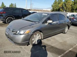 2008 Honda Civic LX with VIN 2HGFA16528H525778, listed as a Copart auction lot 77650064 with 139,485 mi miles and Salvage title. Bid and sale history available at DreamBid. Image 1.