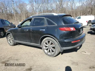 2004 Infiniti FX с VIN JNRAS08W14X219909, выставлен на аукционе Copart как лот 46240005 с пробегом Не указан миль и Списание • Salvage title. История ставок и продаж доступна на DreamBid. Изображение 2.