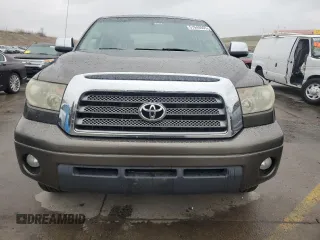 2008 Toyota Tundra Limited with VIN 5TFDV58158X056211, listed as a Copart auction lot 51940865 with 198,126 mi miles and Salvage title. Bid and sale history available at DreamBid. Image 5.