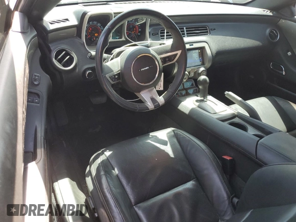 2011 Chevrolet Camaro 2SS with VIN 2G1FK1EJ7B9127101, listed as a Copart auction lot 55127045 with 128,148 mi miles and Salvage Title. Bid and sale history available at DreamBid. Image 8.